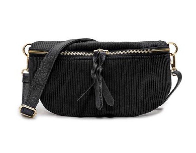 SAC BANANE VELOURS