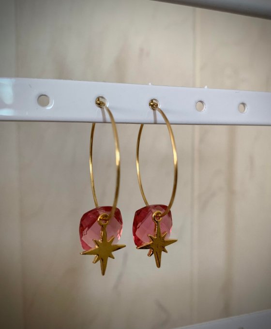 Boucles d'oreilles Stella