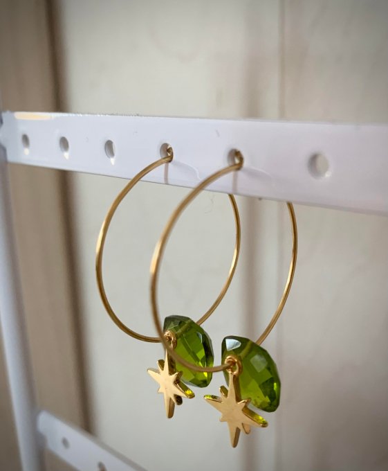Boucles d'oreilles Stella