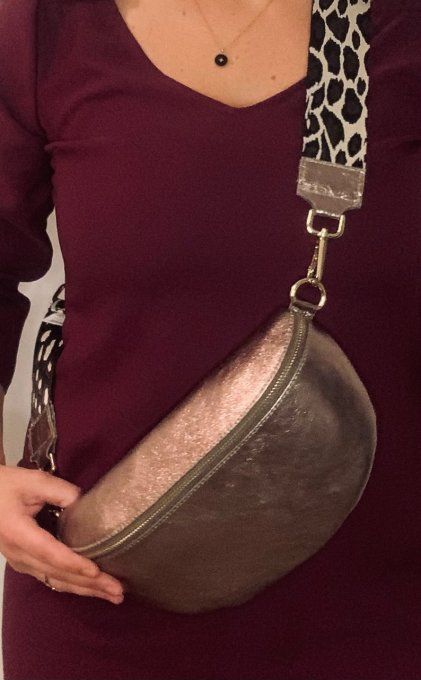 Sac Banane cuir 