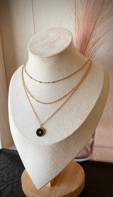 Collier triple Mélissa