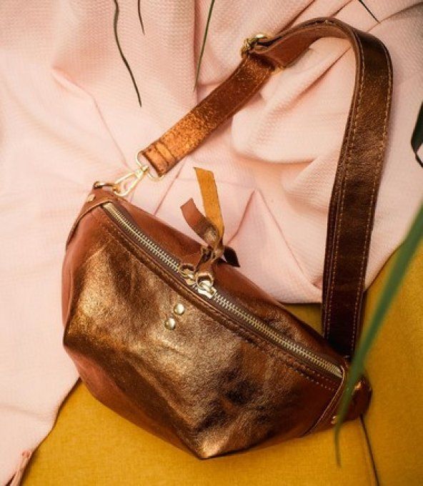 SAC BANANE CUIR